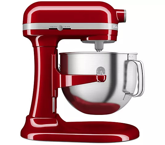 KitchenAid 7-Quart Bowl-Lift Stand Mixer w/ Pastry Beater - QVC.com | QVC