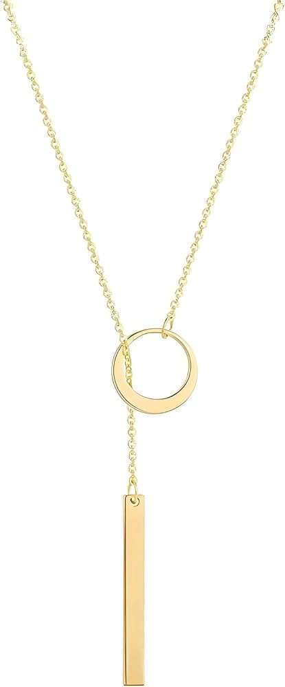 Gold Long Y Necklaces For Women | Amazon (US)