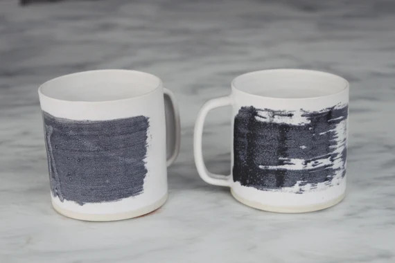 Handmade pottery mug: ceramic mug/ stoneware coffee mug Christmas gift | Etsy (US)