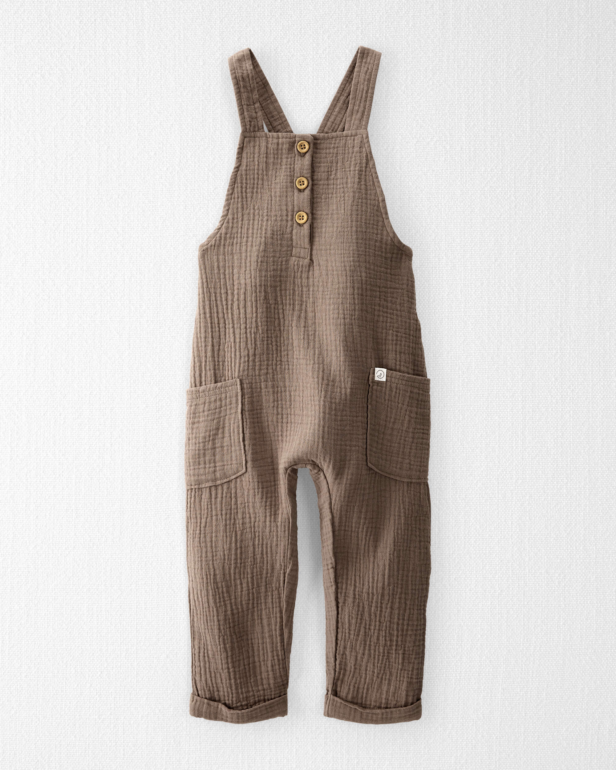 Organic Cotton Gauze Overalls | Carter's