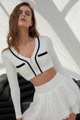 WISKII Mirto Zipper Top | WISKII Active