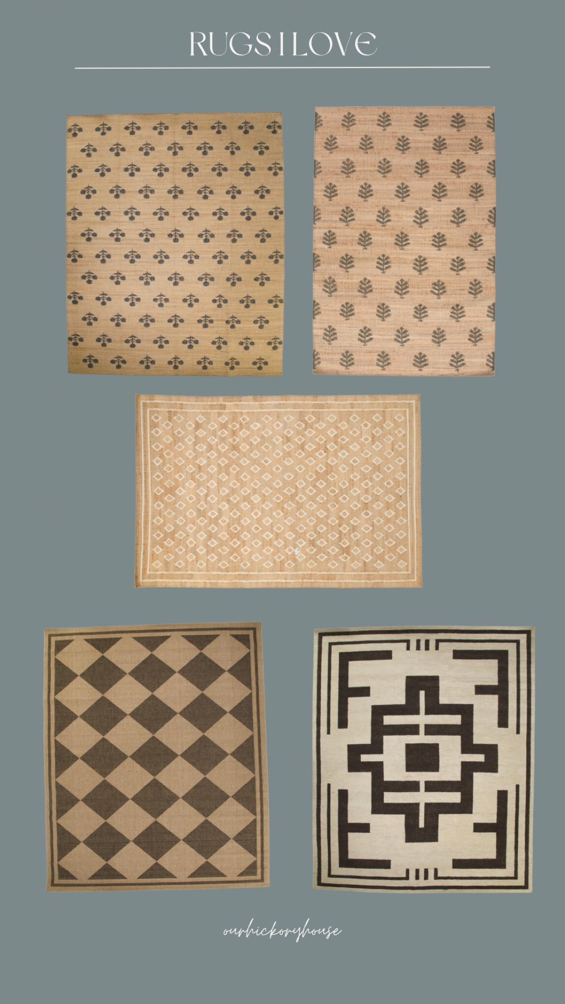 More neutral rug options for great prices!
These designs can go in just about any home/room… the best kind of rug! 

#LTKHome