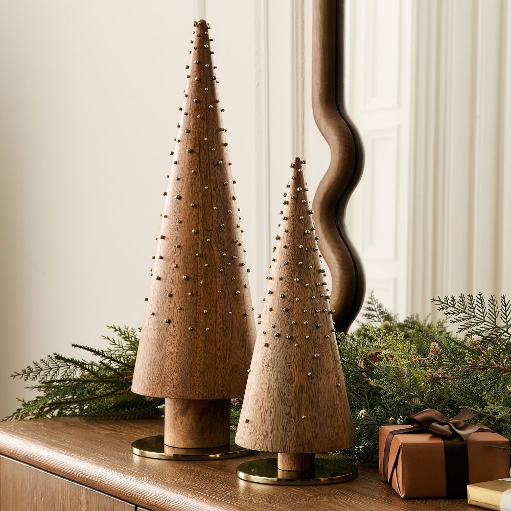 Eugene Wood & Brass Trees | West Elm (US)