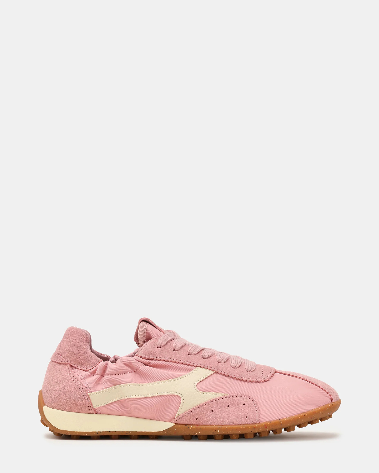 ZION Pink Low-Top Lace-Up Women's Sneaker | Steve Madden (US)