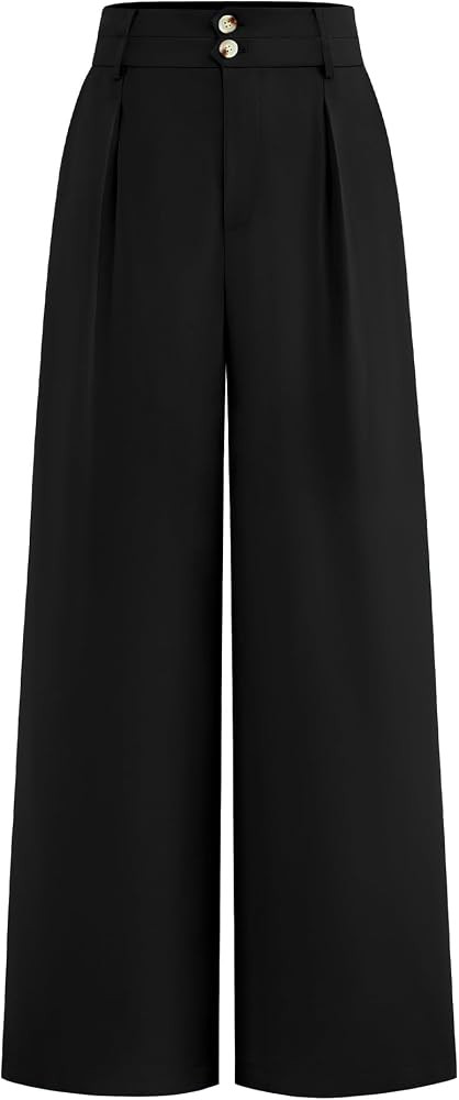 BTFBM Wide Leg Dress Pants Women Business Casual Outfits | Amazon (US)