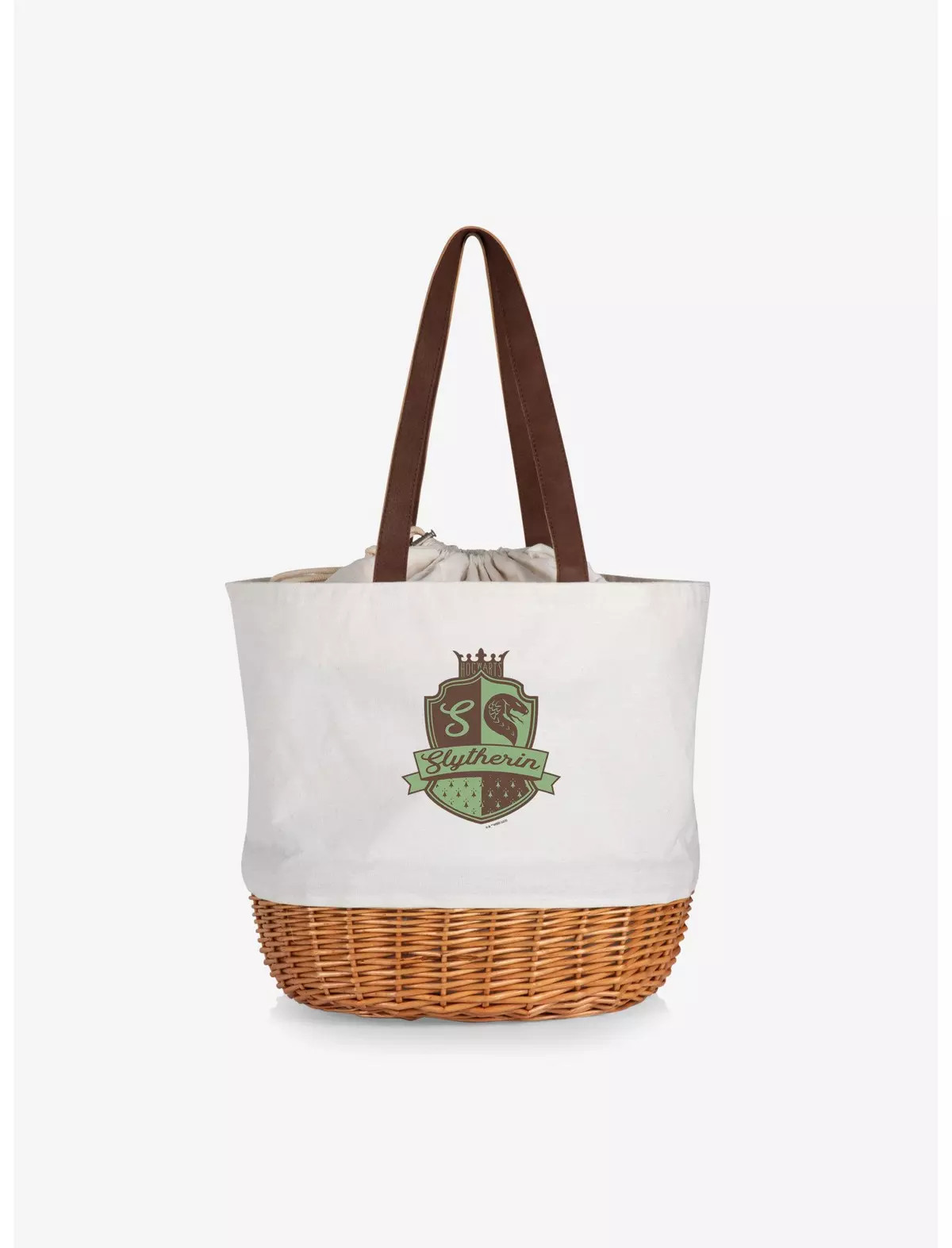 Harry Potter Slytherin Coronado Basket Tote Bag | BoxLunch