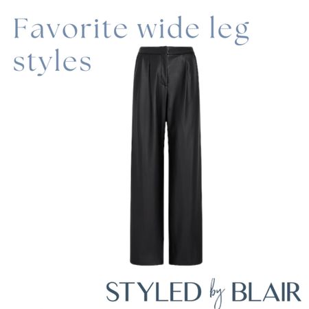 Our favorite wide leg jeans and pant styles for the season 

#LTKunder100 #LTKworkwear #LTKSeasonal