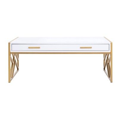 Elaine 2 Drawer Coffee Table - Safavieh | Target