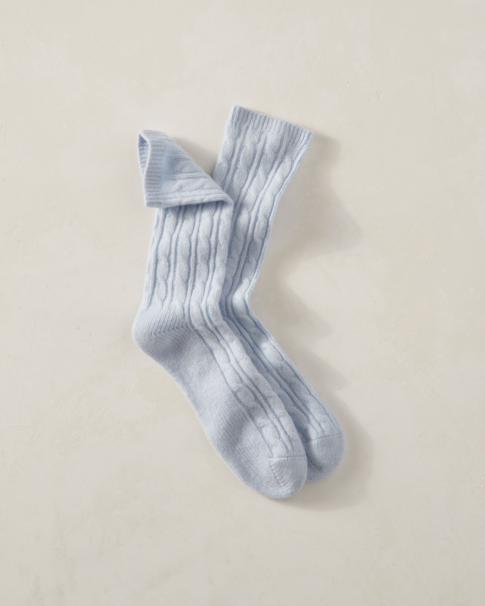 Cashmere Blend Cable Knit Socks | Haven Well Within