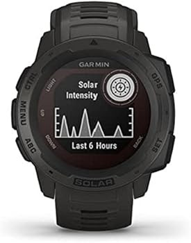 Garmin Instinct Solar, Rugged Outdoor Smartwatch with Solar Charging Capabilities, Built-in Sport... | Amazon (US)