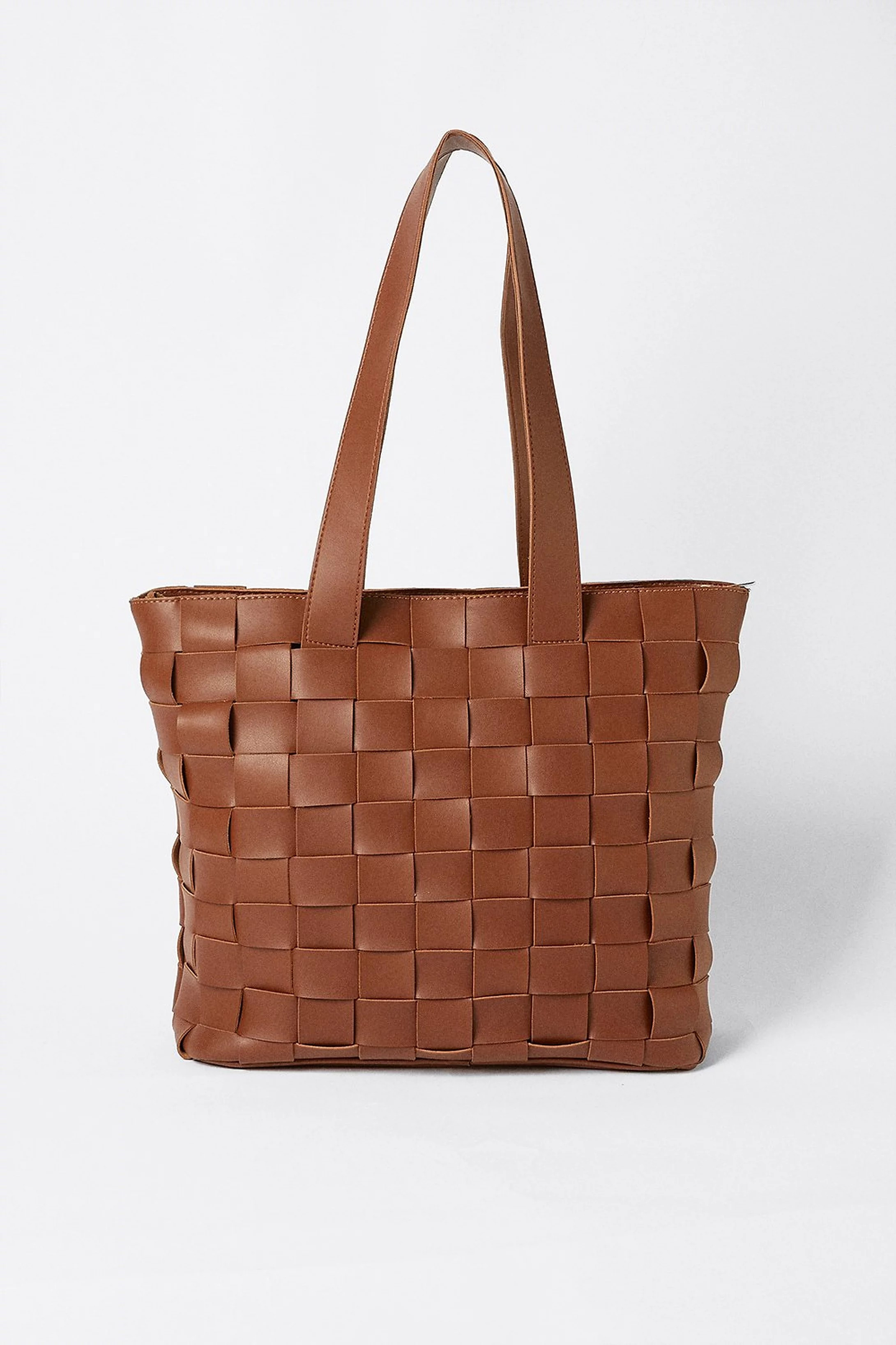 Weave Detail Tote | Warehouse UK & IE