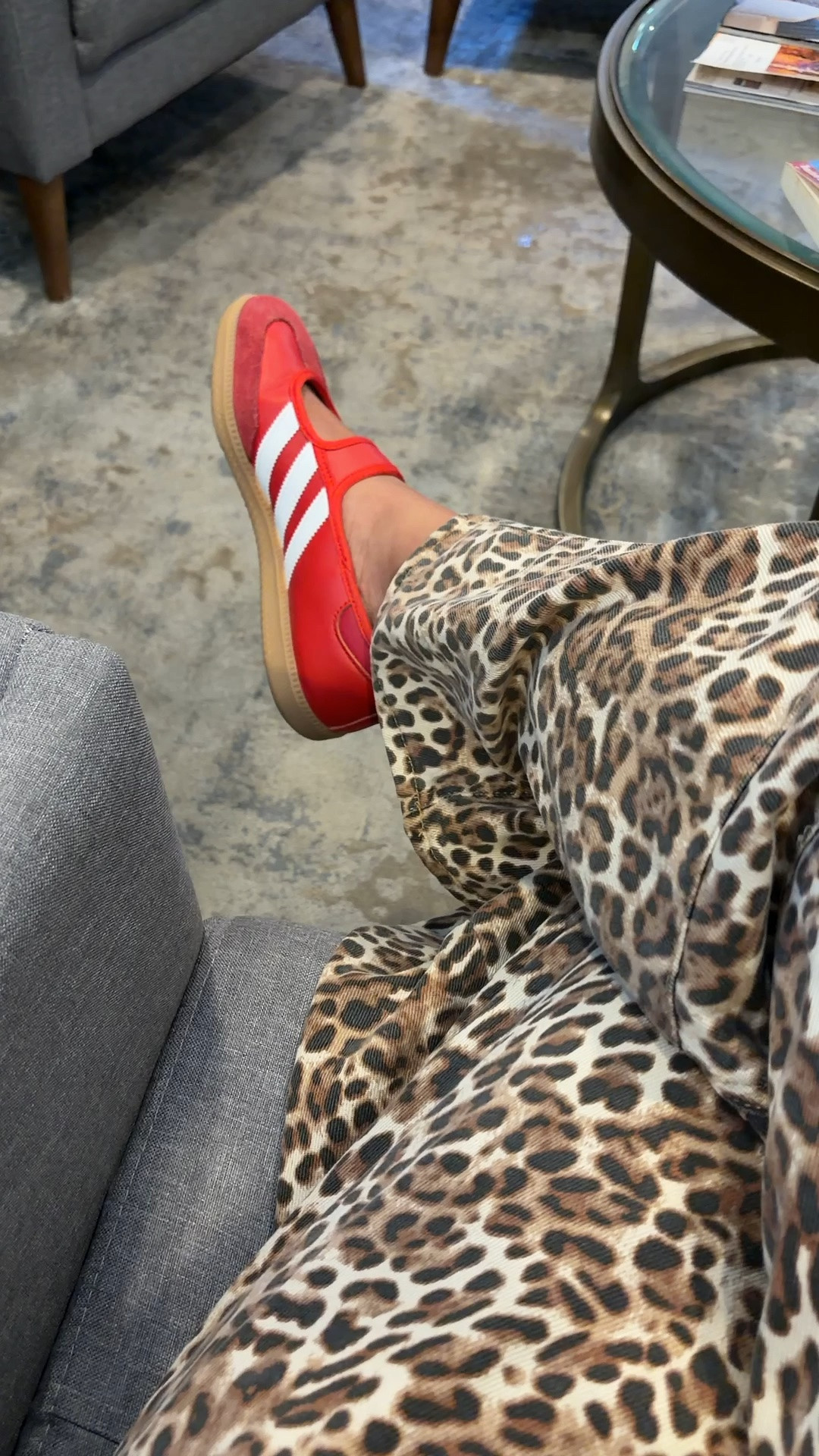 When your friend wants to twin with you soooo bad 🤭🤭 Jk this was totally by accident but I love teasing her ❤️ This red adidas samba Jane and leopard print combo is such a vibbbeee! I’m so obsessed!!

#LTKootd #LTKgrwm #LTKSeasonal