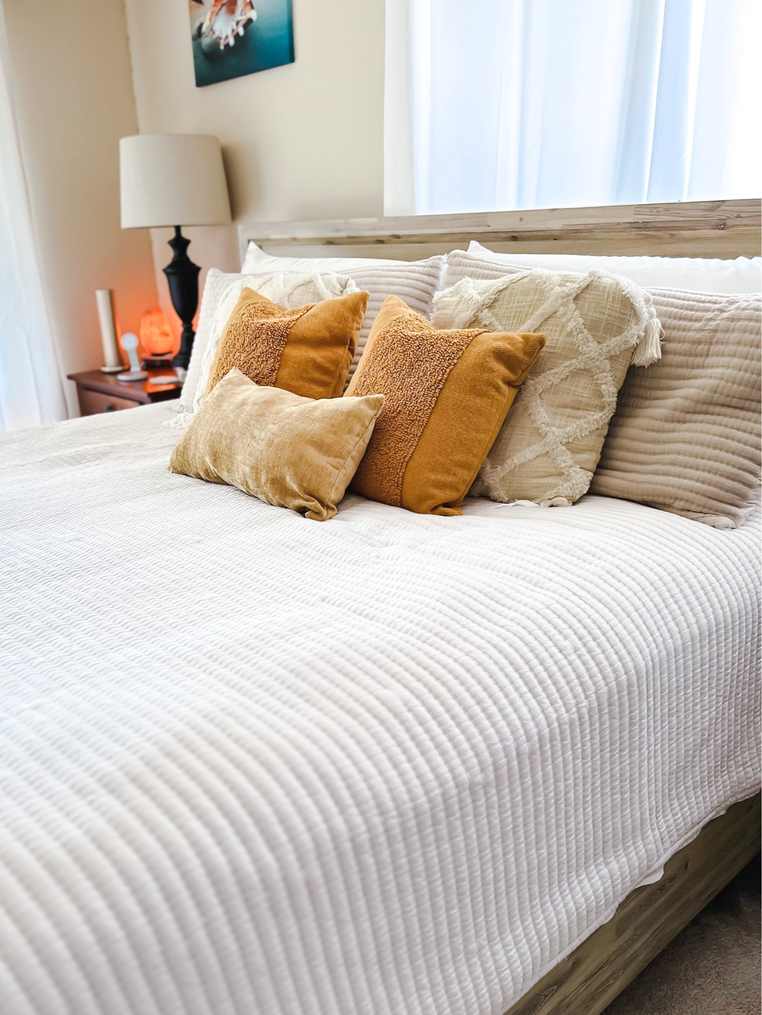 Switching up your pillow covers is the easiest way to refresh your space with the seasons! 🍂 I’m loving these fall-inspired warm tones to cozy up my living room without making it too dark. Simple and stylish for a seasonal update! #FallDecor #AmazonFinds

seasonal pillow covers, fall decor, warm colors, home refresh, seasonal update, cozy living room, fall warmth, stylish pillow covers, room transformation, easy home update, autumn vibes, home styling, interior design, seasonal home decor, cozy fall setup. Bedroom. Master bedroom. Guest room. 

#LTKSeasonal #LTKFindsUnder50 #LTKHome