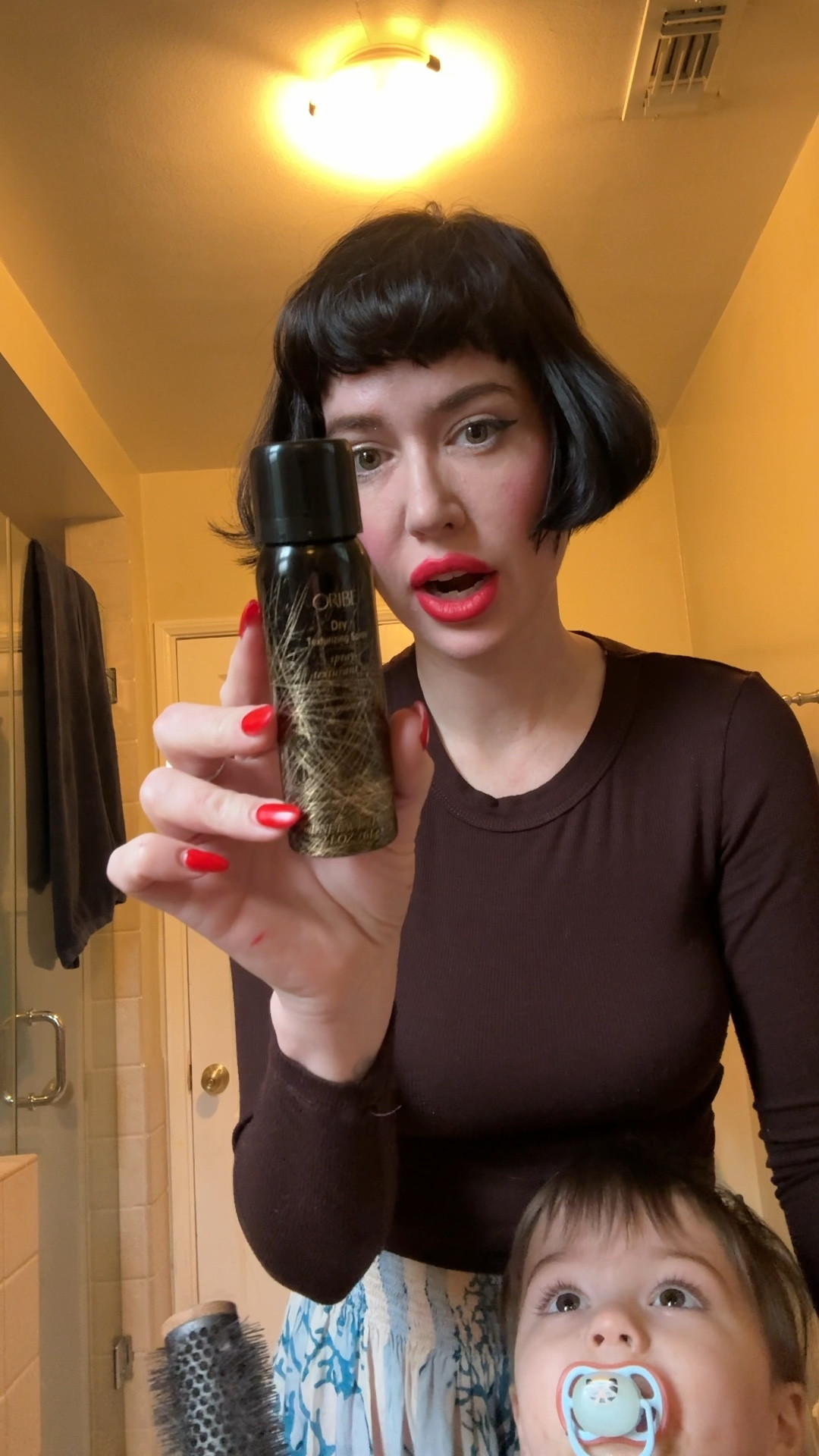 This is my all-time favorite spray in the entire world for my Bob hair #hair #bobhair #oribe 

#LTKmomlife #LTKBeauty #LTKSeasonal