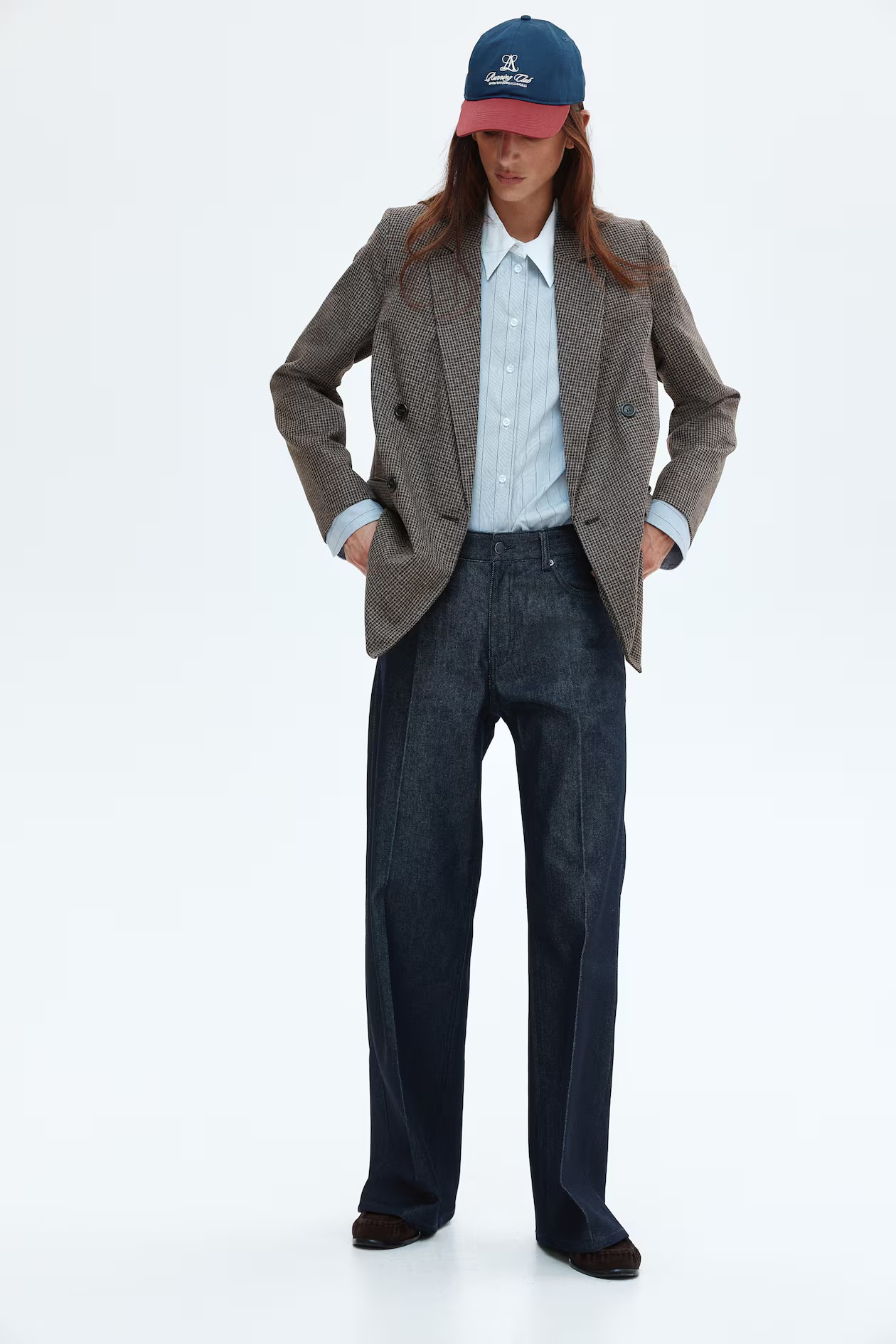 Double-breasted blazer | H&M (UK, MY, IN, SG, PH, TW, HK)