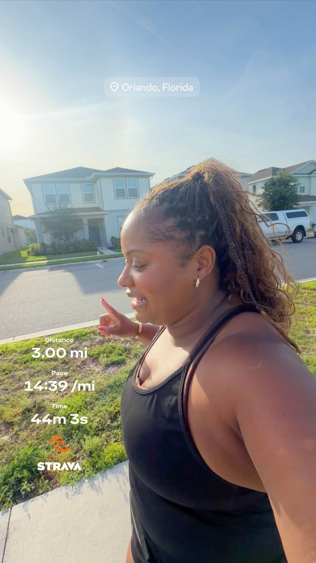 Running in Florida means dressing for survival 😅

Needed something breathable, comfortable, and easy to move in for these hot runs.

For the moms still making time for themselves, even on busy days 💛 

 #LTKMothersDay #LTKActive #LTKMidsize