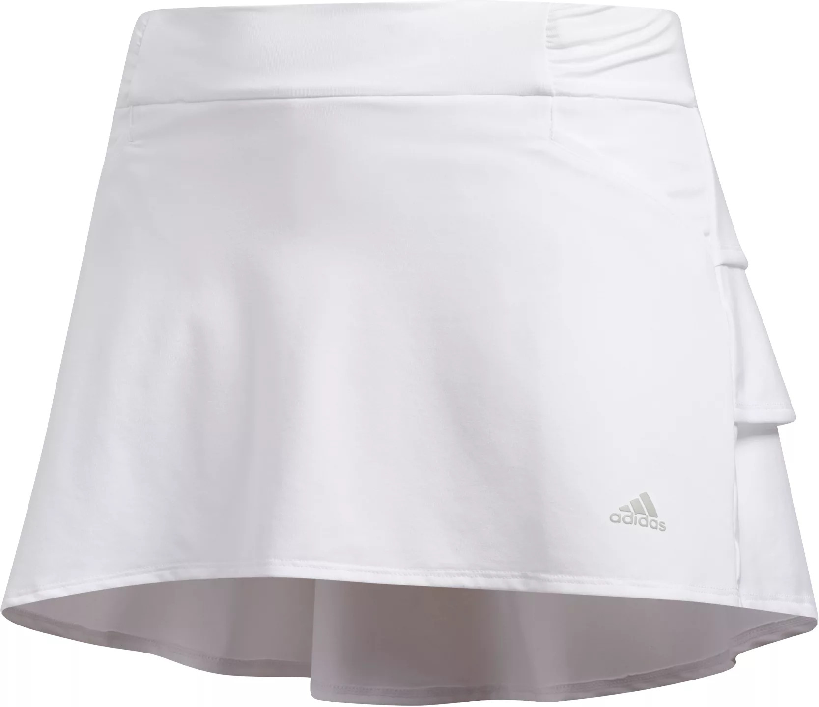 adidas Girls' Ruffled Golf Skort, Medium, White | Dick's Sporting Goods