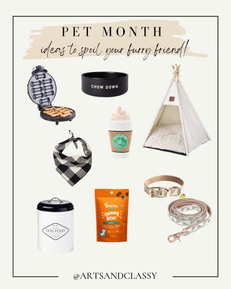Happy Pet Month! Spoil your furry, four-legged friend with these fun dog finds! 

#LTKFind #LTKGiftGuide #LTKunder100