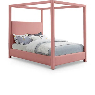 Dunwich Solid Wood and Upholstered Platform | Wayfair North America