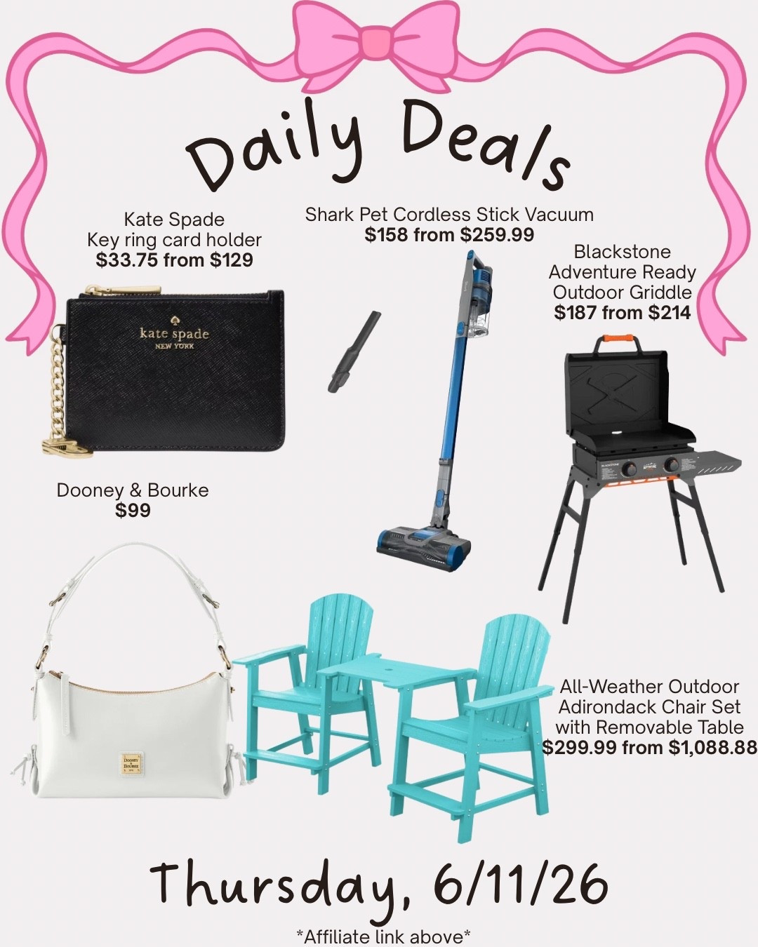 Daily deals

#LTKHome #LTKSeasonal #LTKSaleAlert