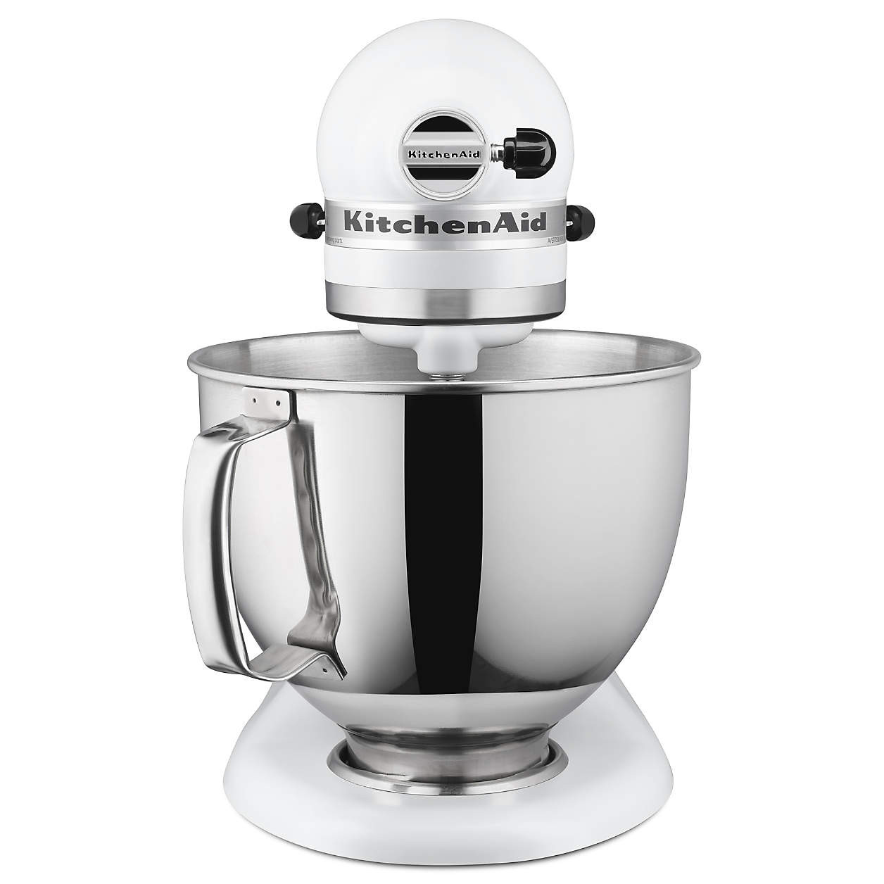 KitchenAid Artisan Series Matte White 5-Quart Tilt-Head Stand Mixer + Reviews | Crate & Barrel | Crate & Barrel