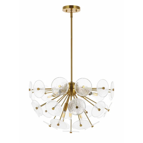Iden 6 - Light Brass Novelty Pendant | Wayfair North America