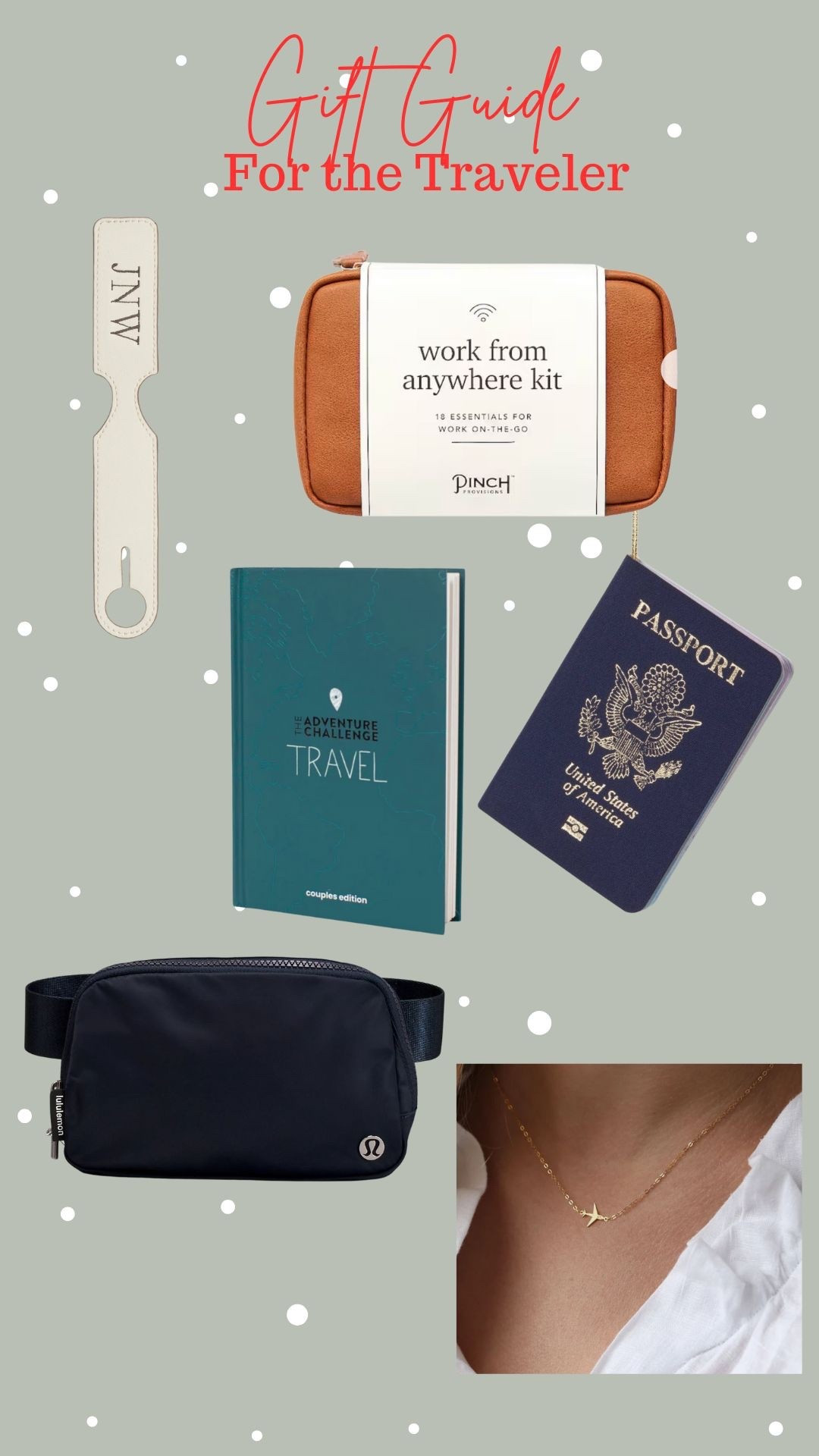 Gift Guide for the traveler

#LTKHoliday #LTKTravel #LTKGiftGuide