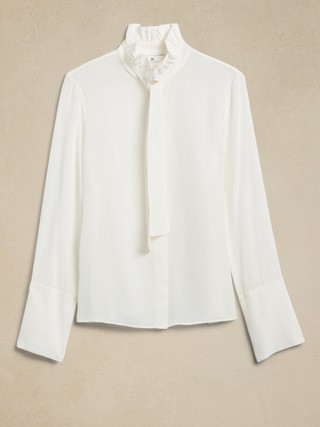 Yadra Silk Blouse | Banana Republic (US)