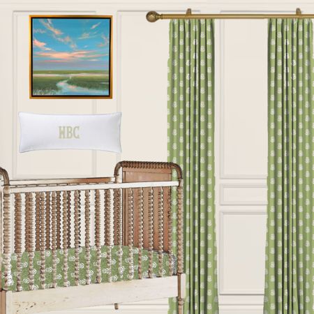 When it comes to decorating a nursery, there are no hard and fast rules. But if you're looking for a gender-neutral space that stands out from the typical beige and browns, then a green and cream color palette might be for you and your little one.

#LTKbump #LTKhome #LTKbaby