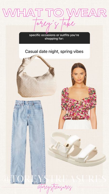 Casual outfit idea! Cute outfit idea for spring 

#LTKfindsunder100 #LTKSeasonal #LTKsalealert