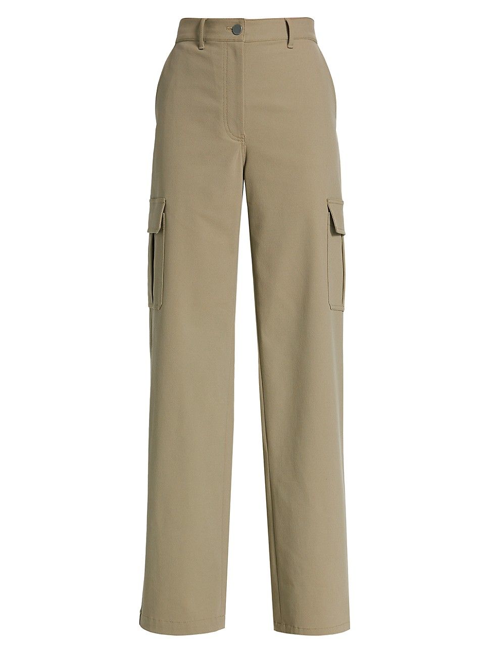Women's High-Rise Cargo Pants - Bark - Size 4 | Saks Fifth Avenue