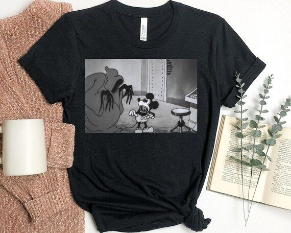 Mickey Mouse the Haunted House 1929 Shirt Silly Symphony - Etsy | Etsy (US)