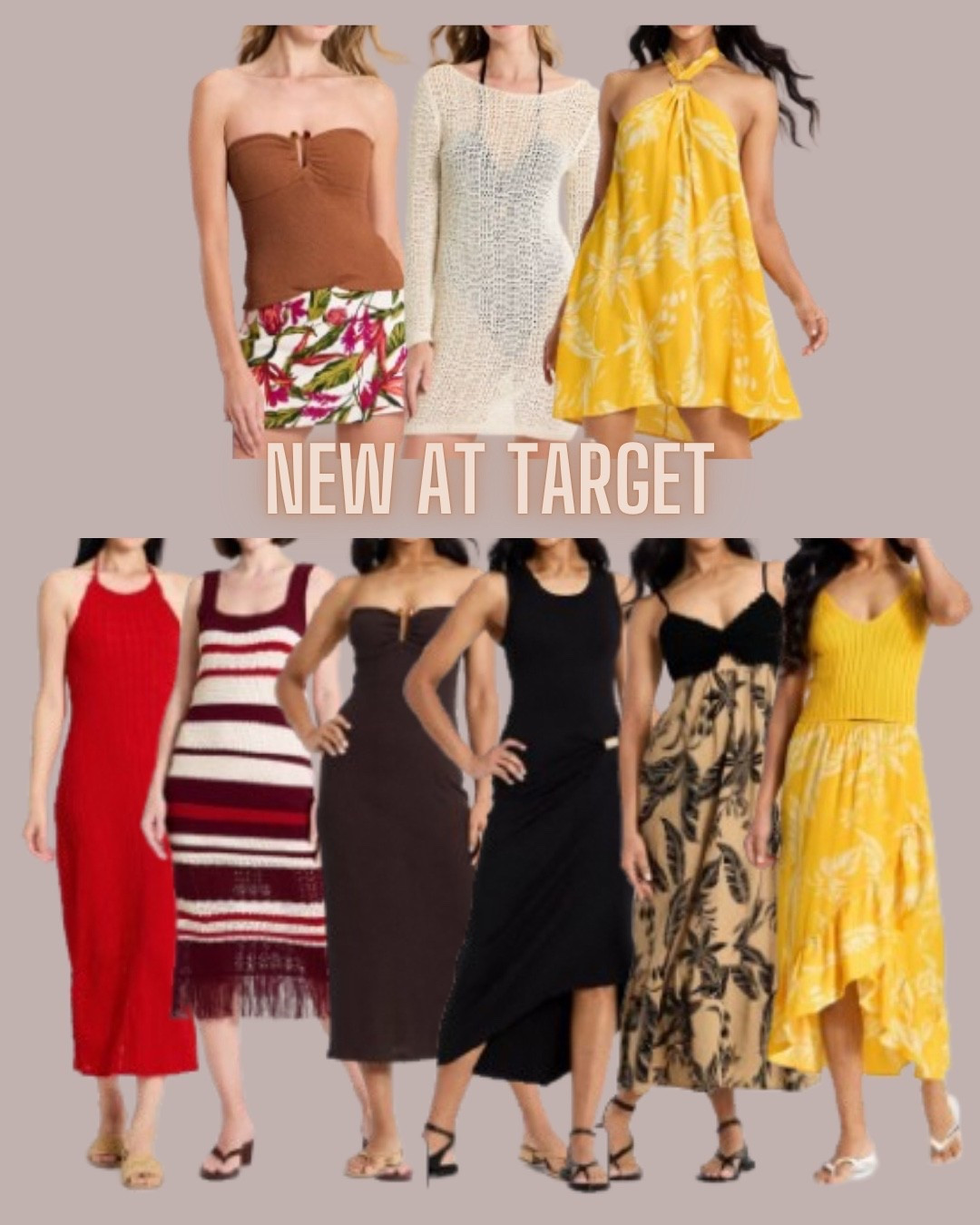 Target style
Matching set
Fringe dress
Summer fashion
Resort wear
