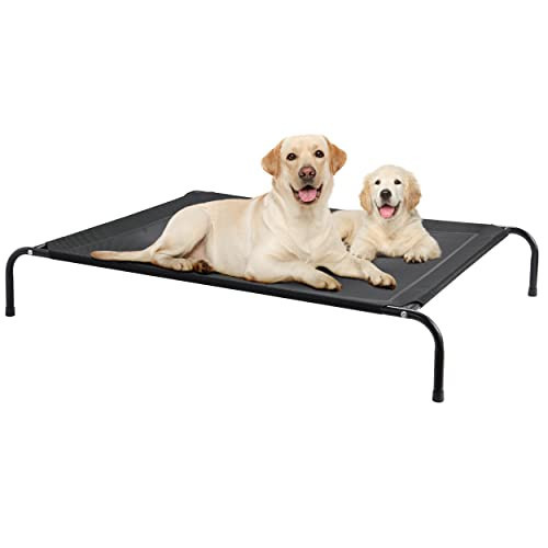 Eterish Elevated Dog Bed for Small, Medium, Large Dogs and Pets, Raised Dog Bed with Durable Frame and Mesh, Dog Cot Bed with Rubber Feet for Indoor and Outdoor Use | Amazon (US)