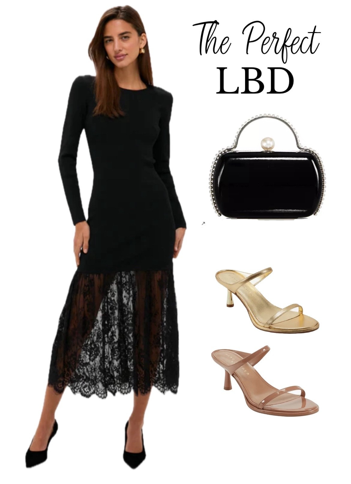 The perfect LBD! Under $200! Shoes on SALE! 

#LTKParties #LTKWedding #LTKSeasonal