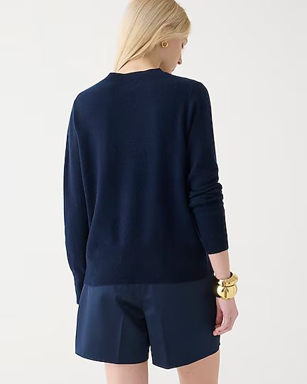 Cashmere classic-fit crewneck sweater | J.Crew US