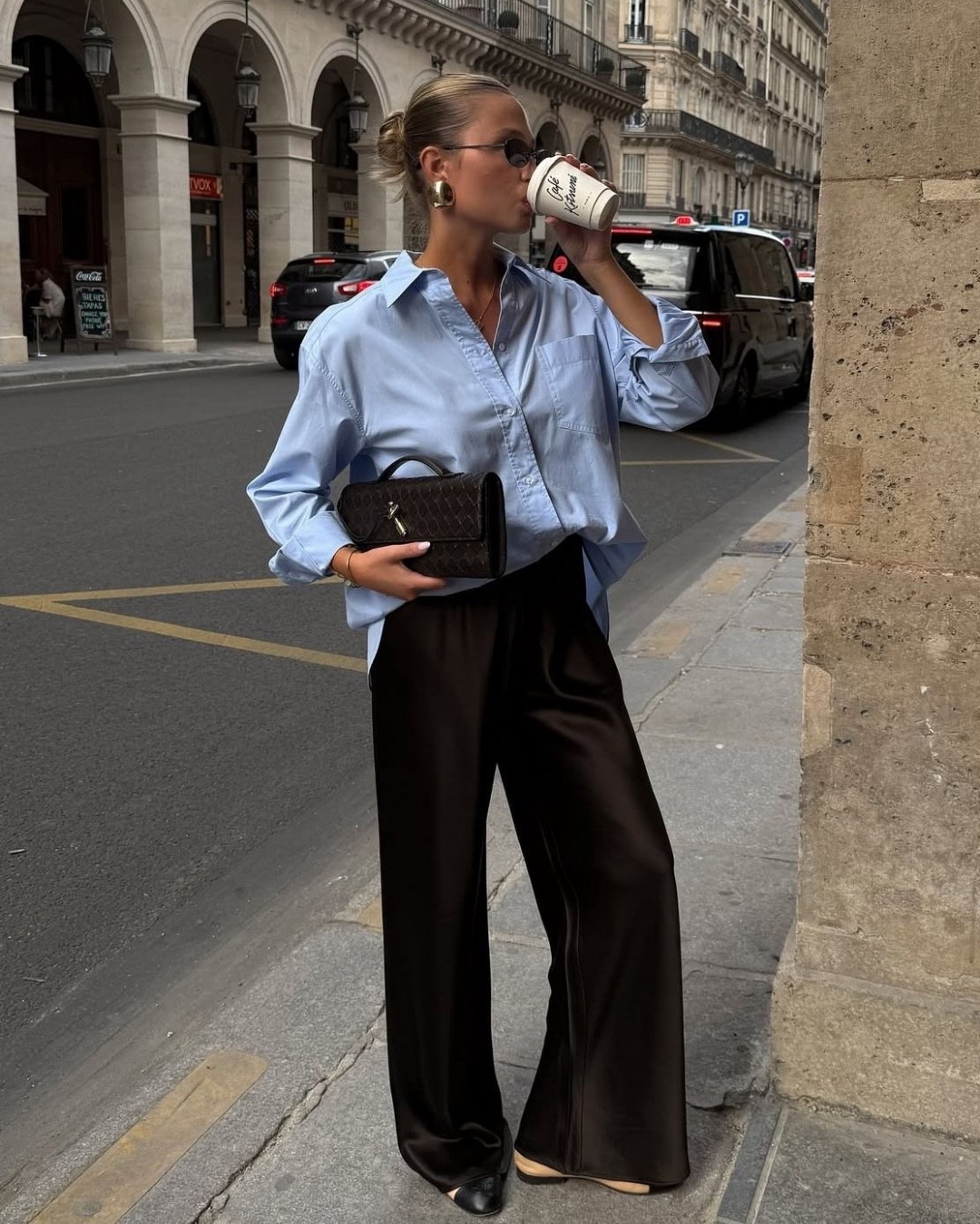 Cannot get enough of the powder blue and chocolate brown outfit combos 

#LTKSeasonal #LTKTravel #LTKdayinmylife