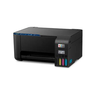 All-in-One Wireless EcoTank Printer with Scanner & Copier, High-Capacity Ink Tanks & Impressive Print Quality, Black | The Home Depot