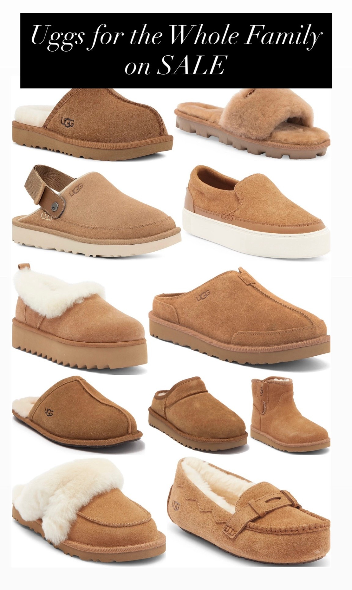 Uggs for the whole family on sale 

#LTKGiftGuide #LTKHoliday #LTKSeasonal