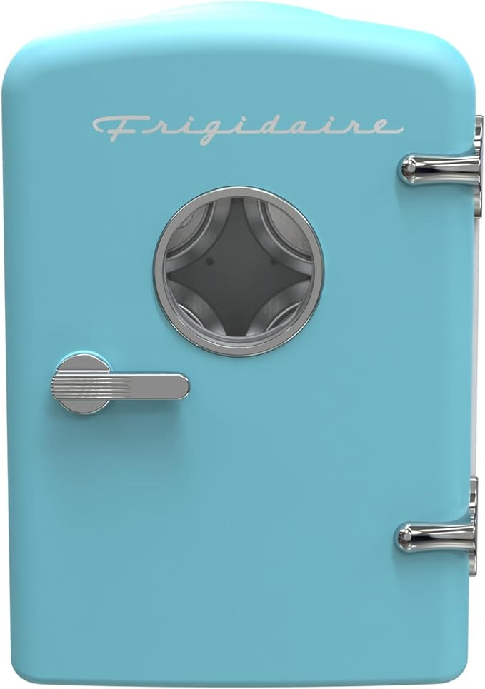 Frigidaire EFMIS171 Retro Mini Portable Personal Fridge - Ideal for Home, Office or Dorm - Includ... | Amazon (US)