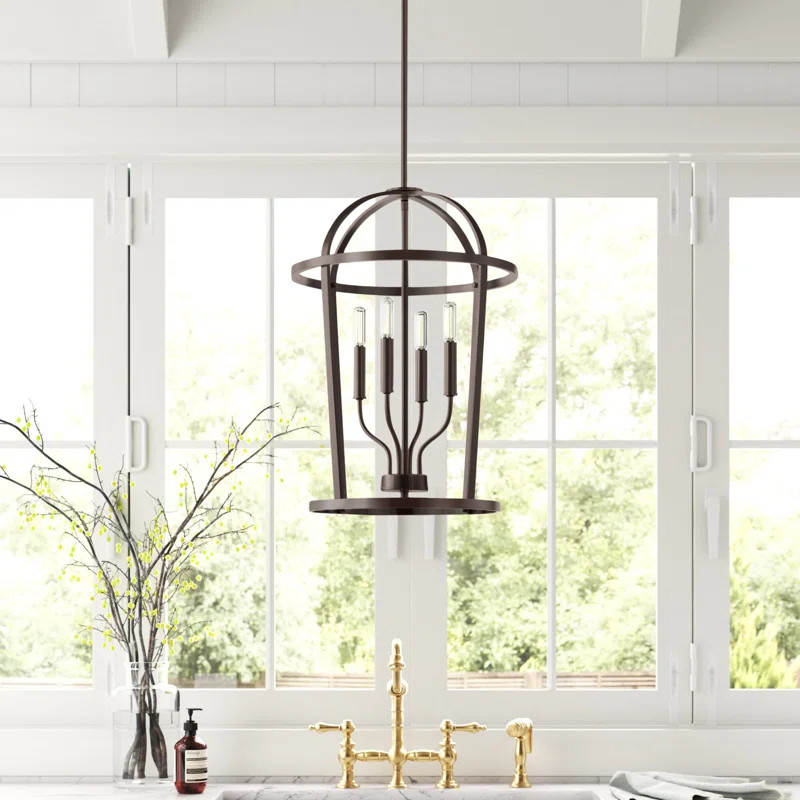 Babson 4 - Light Lantern Geometric Pendant | Wayfair North America