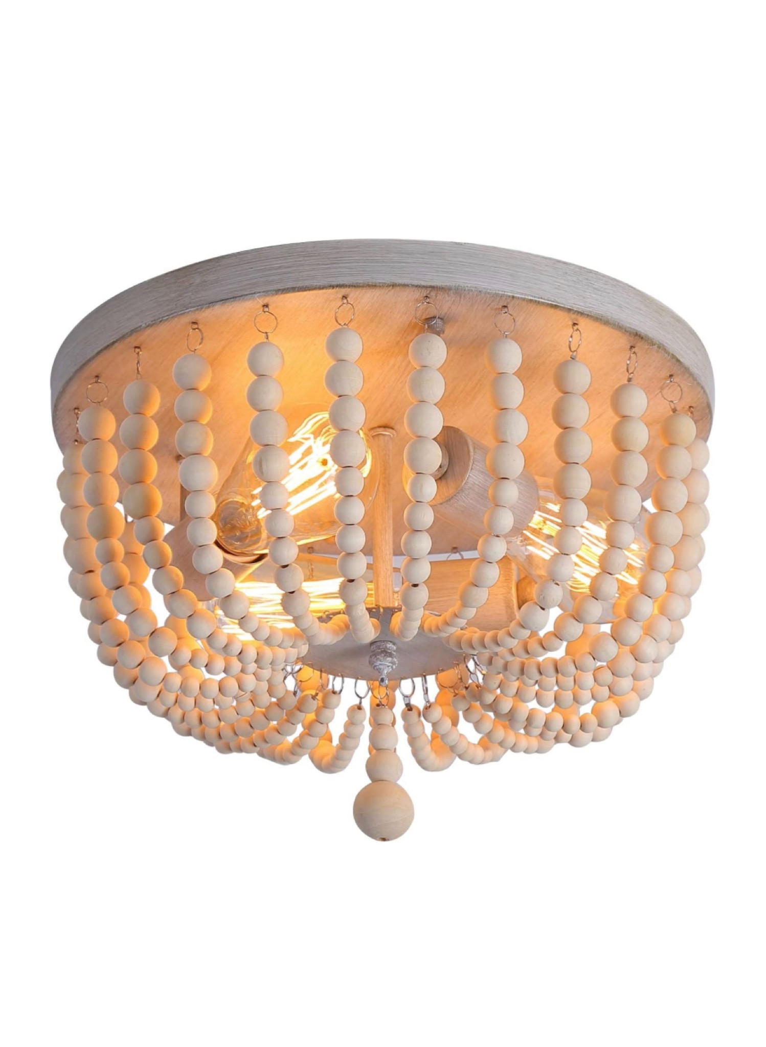This fixture is perfect for a bedroom or office, especially for boho style decor! I have this in my bonus daughters bedroom and I installed two of them in my workshop. Cause a workshop can be pretty too right? #lightfixture #bohostyle #boholighting #bohovibes #lighting 

#LTKhome #LTKFind