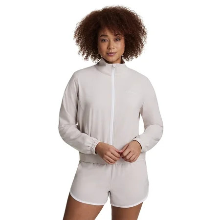 Reebok Women's and Women's Plus Courtside Full Zip Jacket, Sizes XS-4X | Walmart (US)