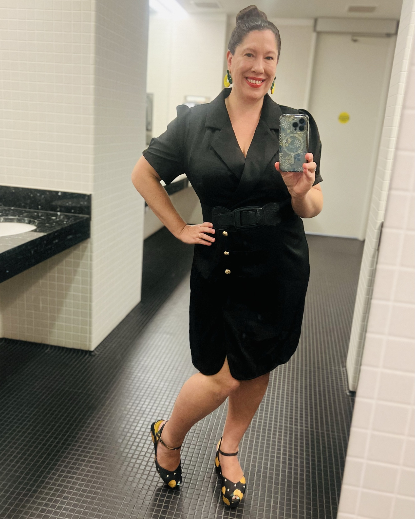 Yesterday’s OOTD - business lemons 📎🍋

I paired this comfy blazer dress from Bloomchic with some lemon earrings and polka lemon platforms from Lulu Hun (sadly no longer in operation so not linked). 

#LTKMidsize #LTKWorkwear #LTKSaleAlert