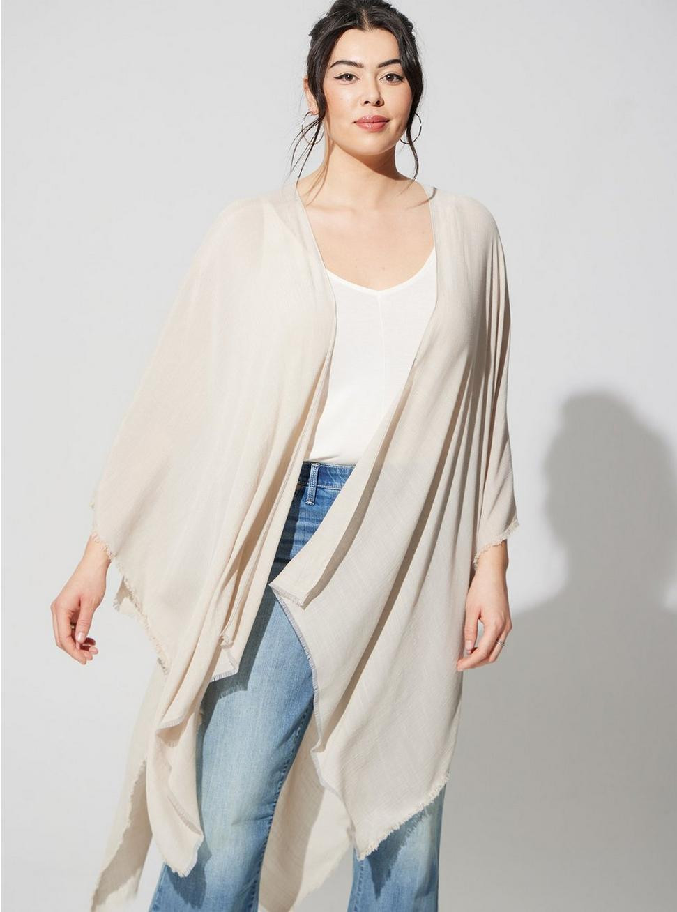 Linen Ruana | Torrid (US & Canada)