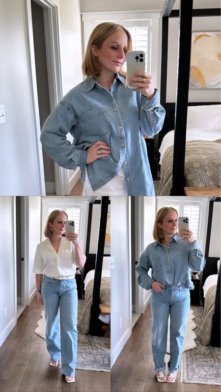All linked here! Basics you need! All complement each other too! 

*follow me for more outfit & home ideas”

Aritzia, jeans, denim, white collared shirt, white button up, denim, western, country concert, concert ideas 

#LTKFindsUnder100 #LTKSeasonal #LTKParties