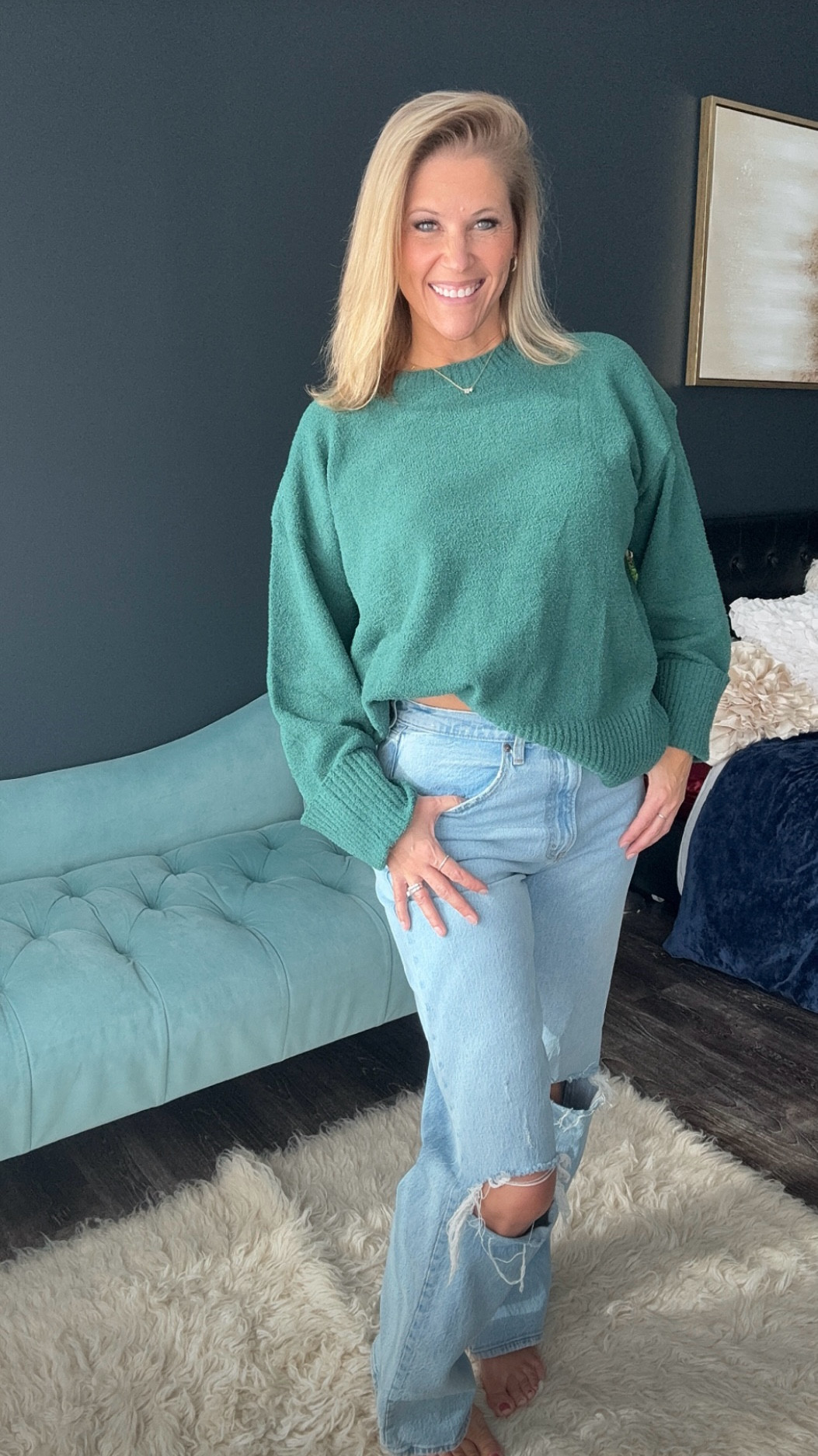 The coziest and warmest sweater for winter. Casual, cute and trendy. Super soft material. Washes well. 

#LTKSaleAlert #LTKootd #LTKOver40