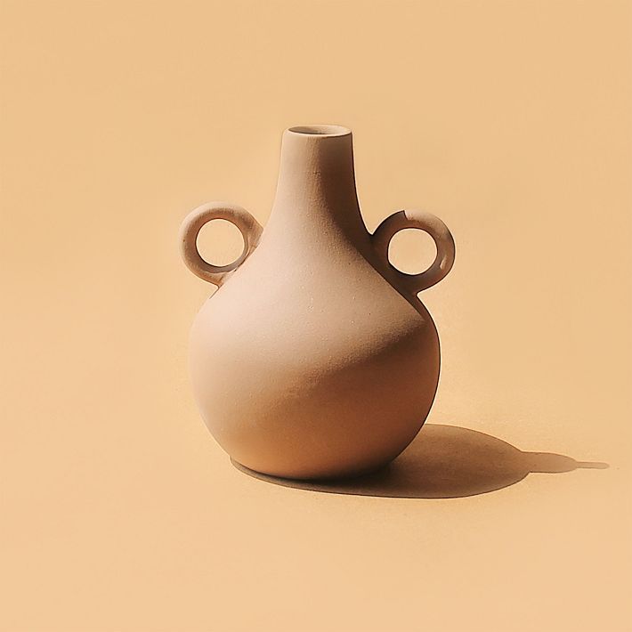 Osmos Studio Ceramic Belly Harappan Vase | West Elm (US)