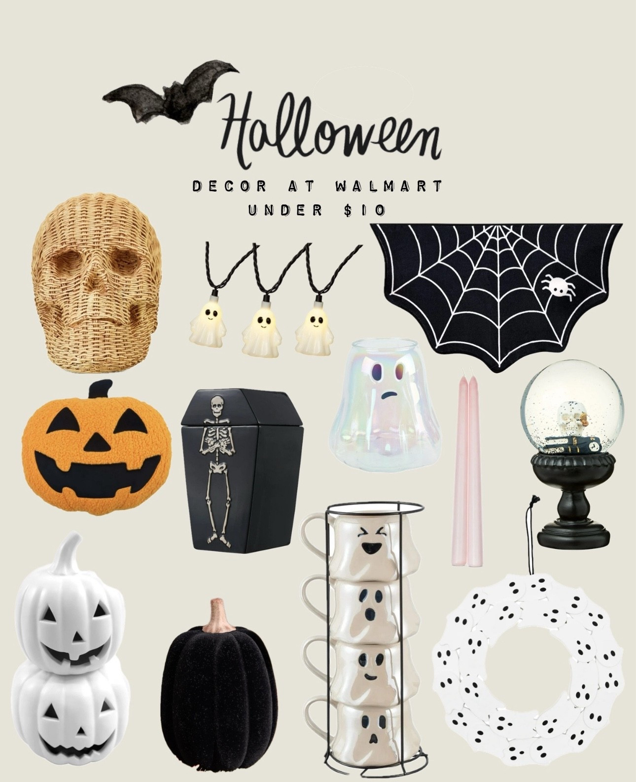 Walmart Halloween decor under $10! 👻 Halloween decorations indoor + outdoor Halloween decorations + affordable Halloween decorations + Walmart finds 

#LTKParties #LTKSeasonal #LTKHome

#LTKSeasonal #LTKxMadewell #LTKxVICI