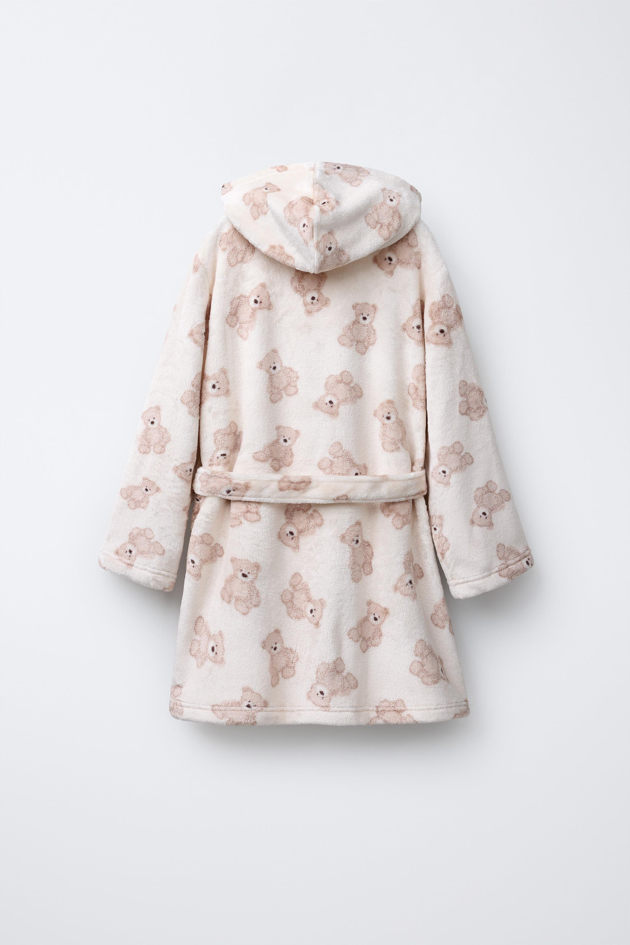 BEAR FLEECE ROBE | Zara US